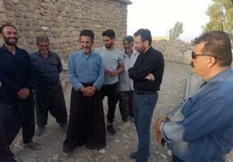 حضور فرماندار مسجدسلیمان در جمع اهالی روستاهای منطقه تاچکر و دو بلوطان