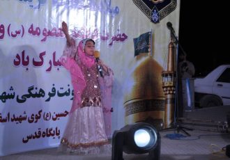 مسجدسلیمان غرق در نور و شادی در جشن بزرگ دهه کرامت