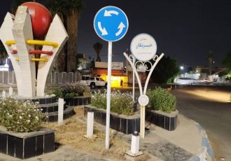 ارتقاء ایمنی معابر با نصب تابلوهای جدید در سطح شهر مسجدسلیمان
