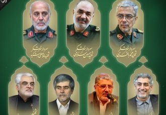 پیام تسلیت رئیس و اعضای شورای اسلامی شهر مسجدسلیمان در پی شهادت فرماندهان و دانشمندان ایرانی بر اثر حمله رژیم سفاک صهیونیستی