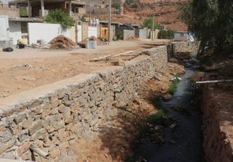 گامی دیگر در مسیر ایمن‌سازی معابر / دیوار حائل منطقه نفتک احداث شد
