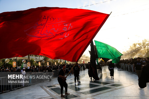 مراسم پایان خدماترسانی اربعین در شلمچه برگزار شد مراسم پایان خدماترسانی اربعین در شلمچه برگزار شد