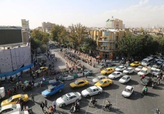 آغاز ساماندهی ترافیک چهارراه سیروس با اجرای «اصلاح هندسی»