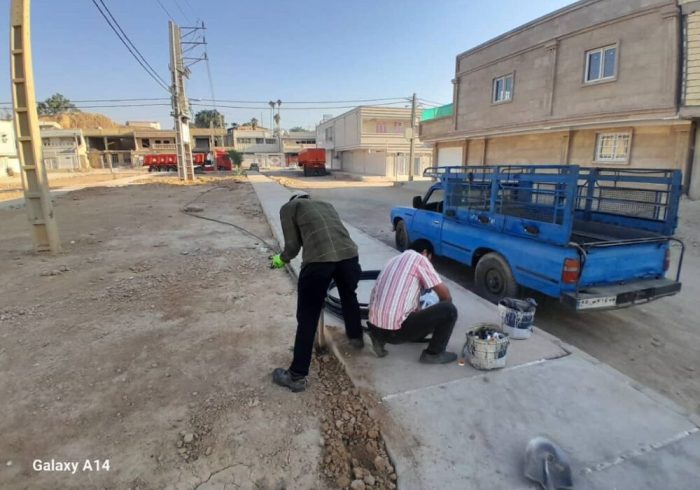 گزارش هفتگی معاونت خدمات شهری (واحد فضای سبز) شهرداری مسجدسلیمان