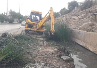 کانال نفتک به ریل‌وی لایروبی شد